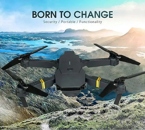 Foldable HD Camera Drone with WiFi FPV & One-Key Control