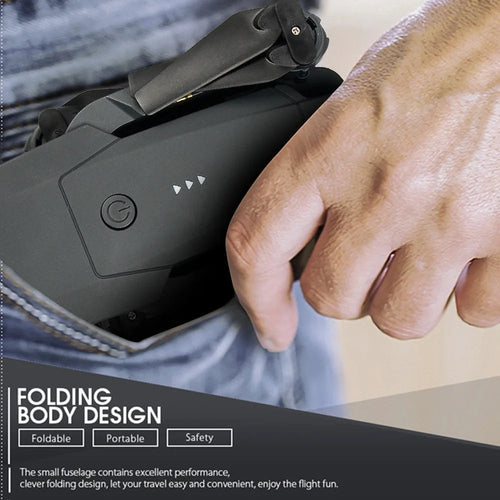 Foldable HD Camera Drone with WiFi FPV & One-Key Control