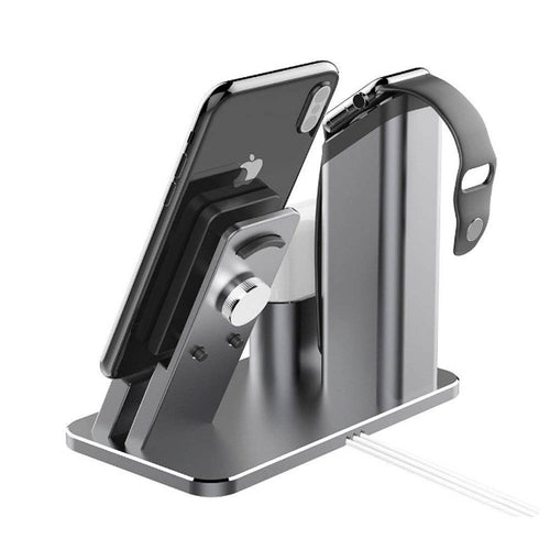 All-in-One Aluminium Charging Stand for iPhone, Apple Watch & AirPods