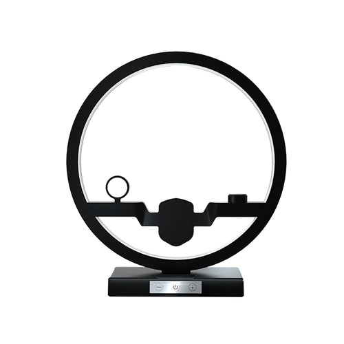 3-in-1 Fast Wireless Charging Station with LED Lamp