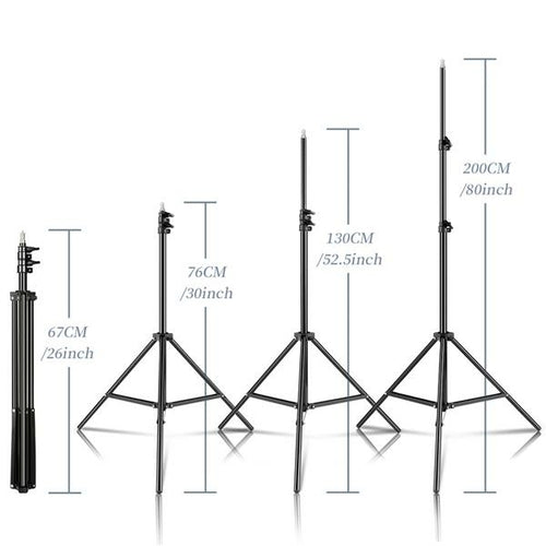6-Inch LED Ring Light Kit with Tripod Stand & Bluetooth Remote
